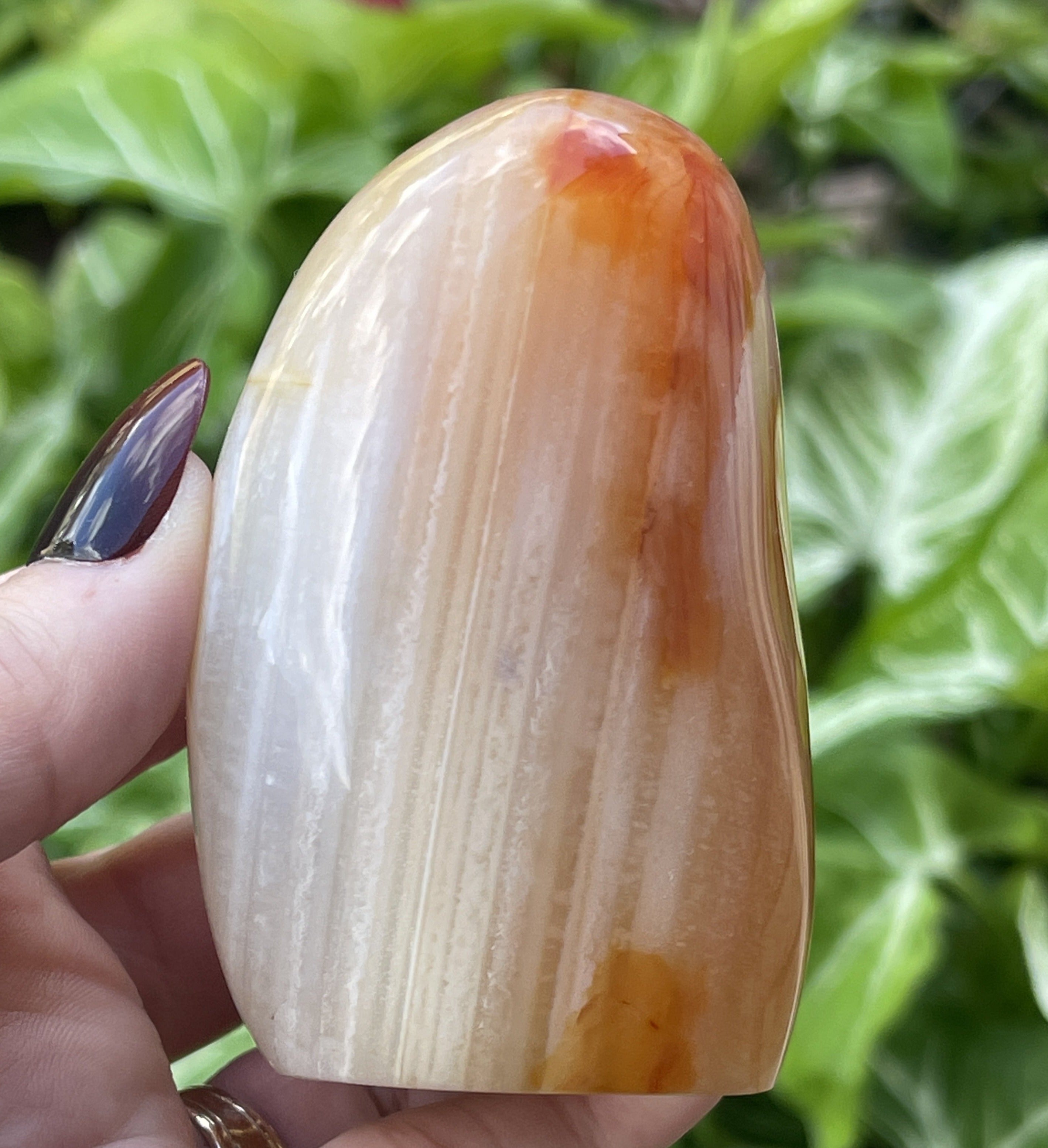 Carnelian Crystal Standing 263grams