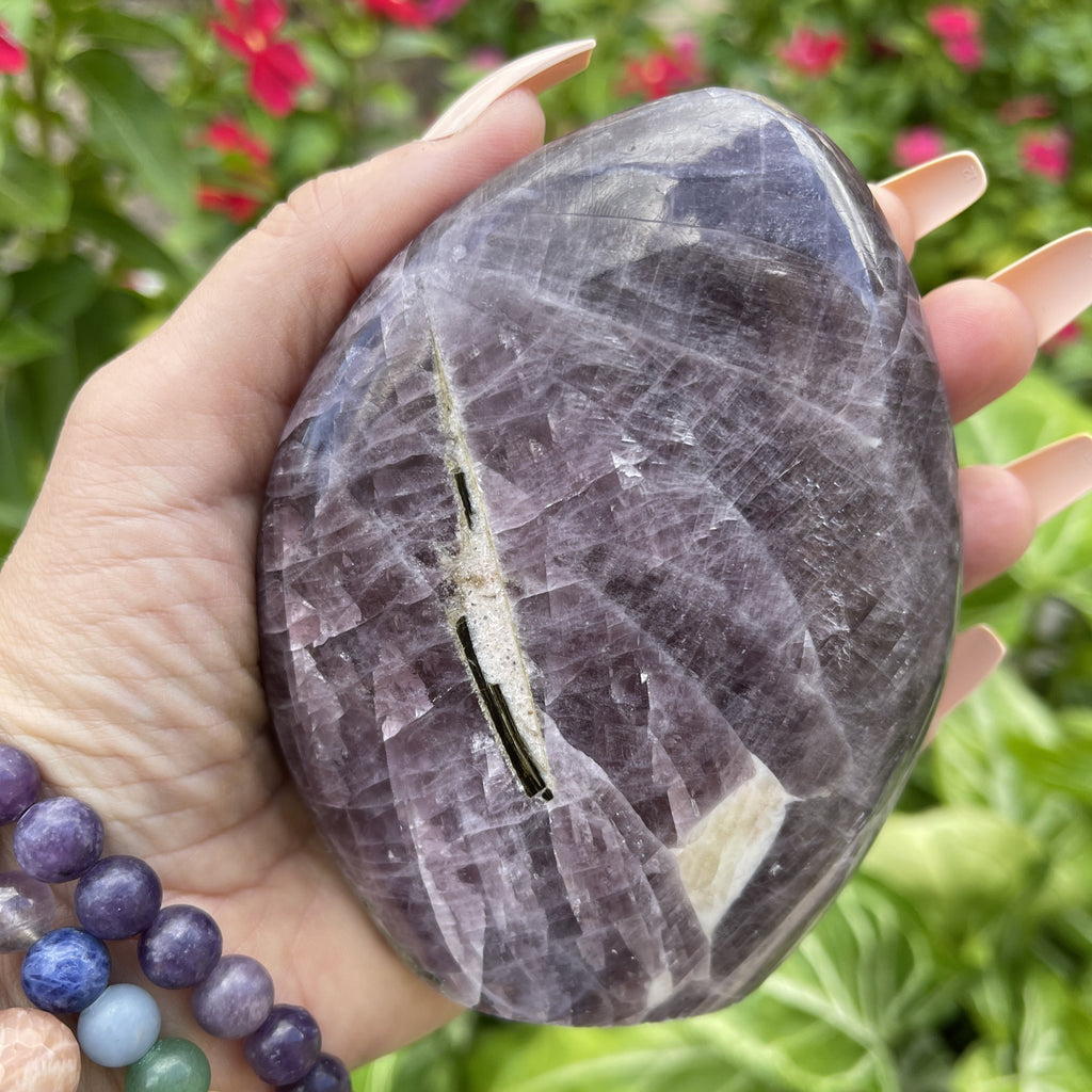 Purple Anhydrite Crystal Rare Purple / Violet Color 577g. | Ascension Stone