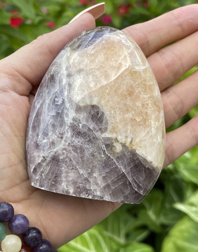 Purple Anhydrite Crystal Rare Purple / Violet Color 254g. | Ascension Stone
