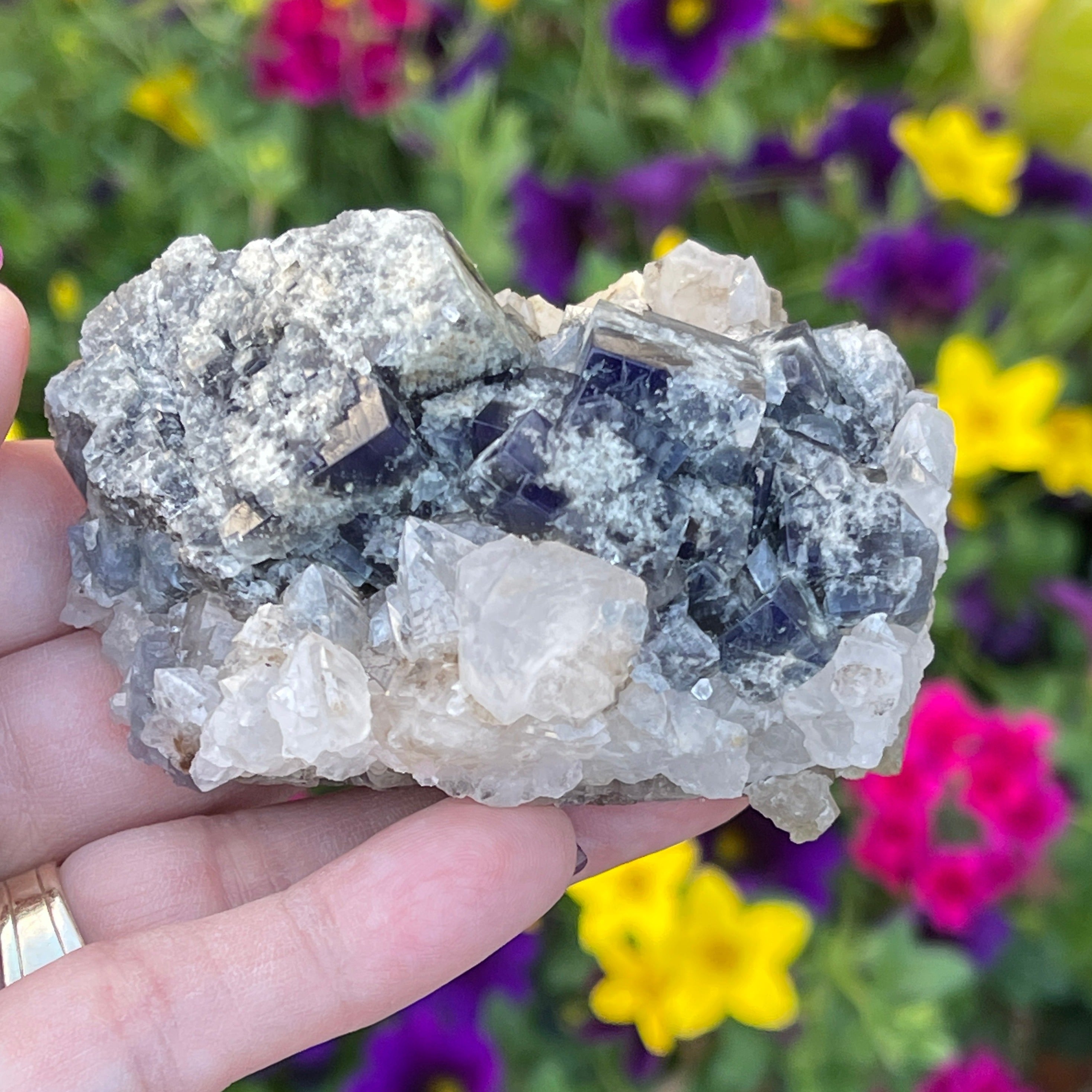 Fluorite Milky Way Pocket, Diana Maria Mine 161grams
