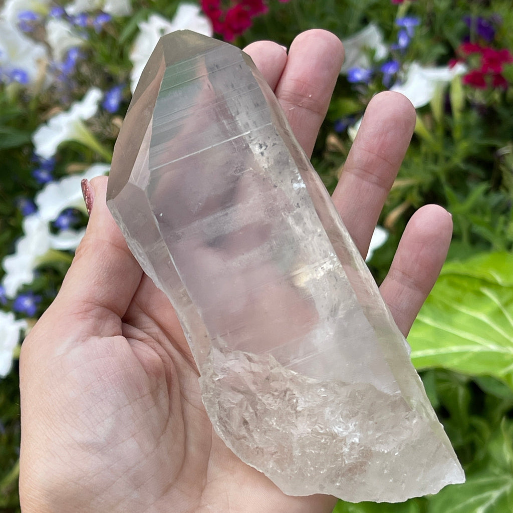 Lemurian Crystal Quartz 392gram | Healing Energy Crystal