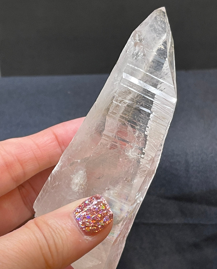 Columbian Quartz Pena Blanca 122gram | Water Clarity Lemurian Crystal