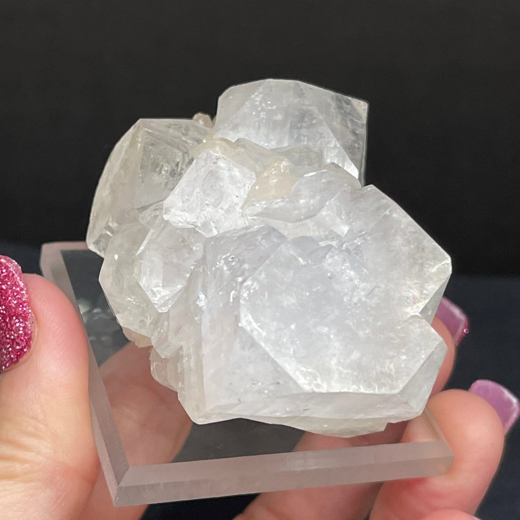 Apophyllite Pseudocubic Crystals | Mirror Like Lustrous Zeolite