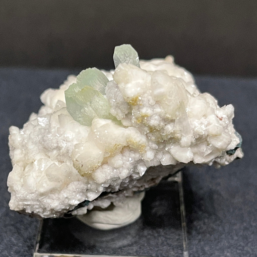 Nice rarer Crystal cluster of green Florapophyllite.