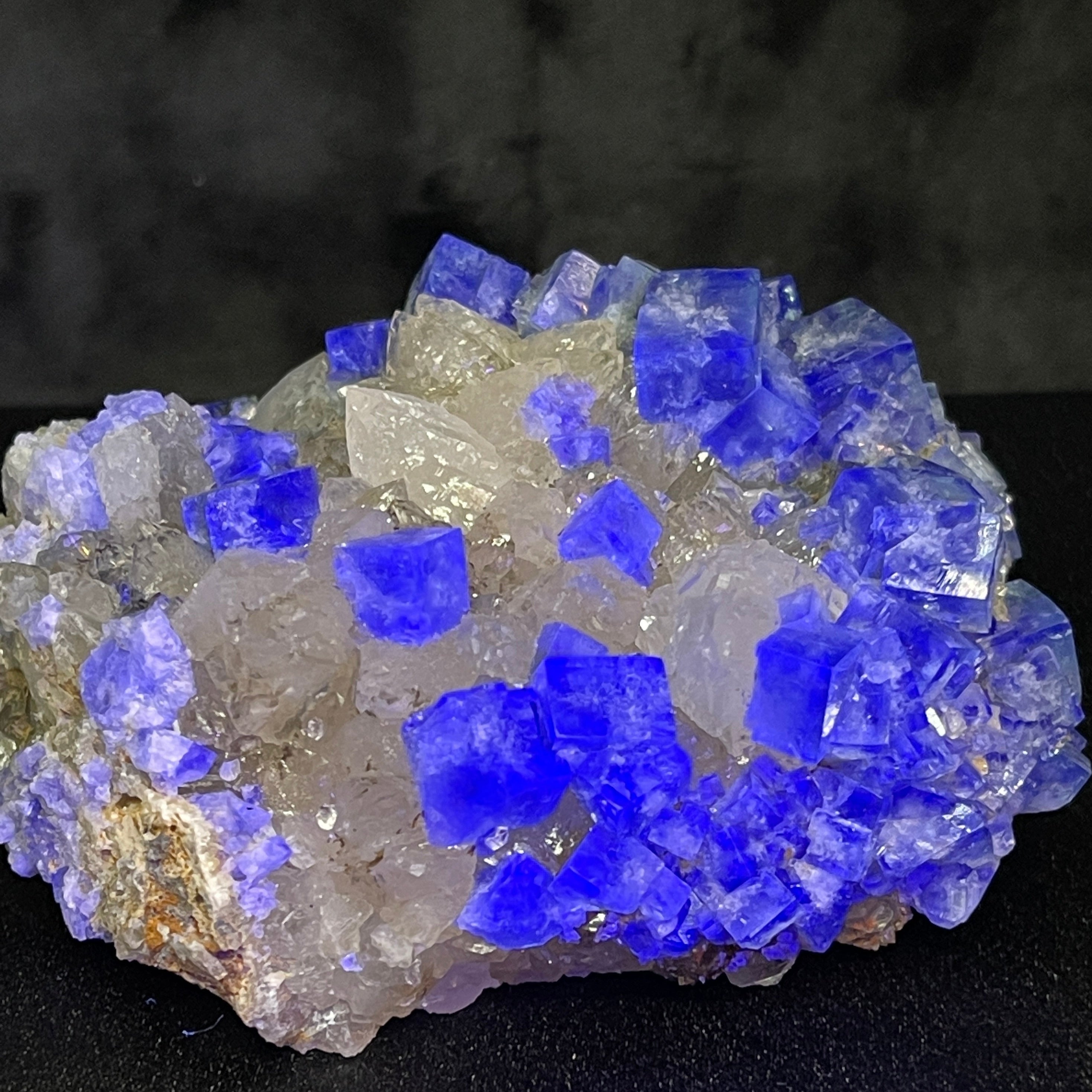 Beautiful Fluorite from the new find Supernova pocket in England.