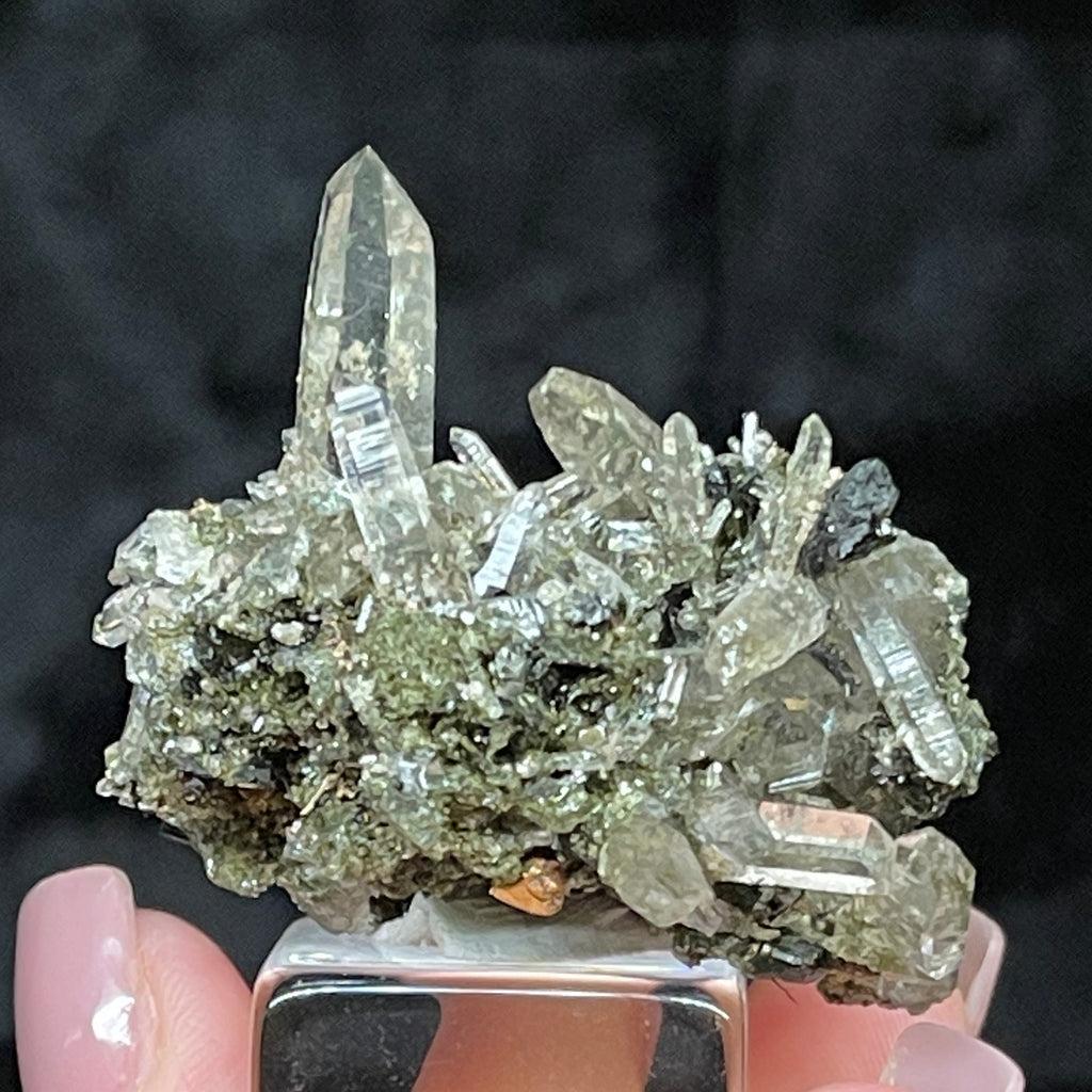 Quartz with Epidote mineral from Lima Peru