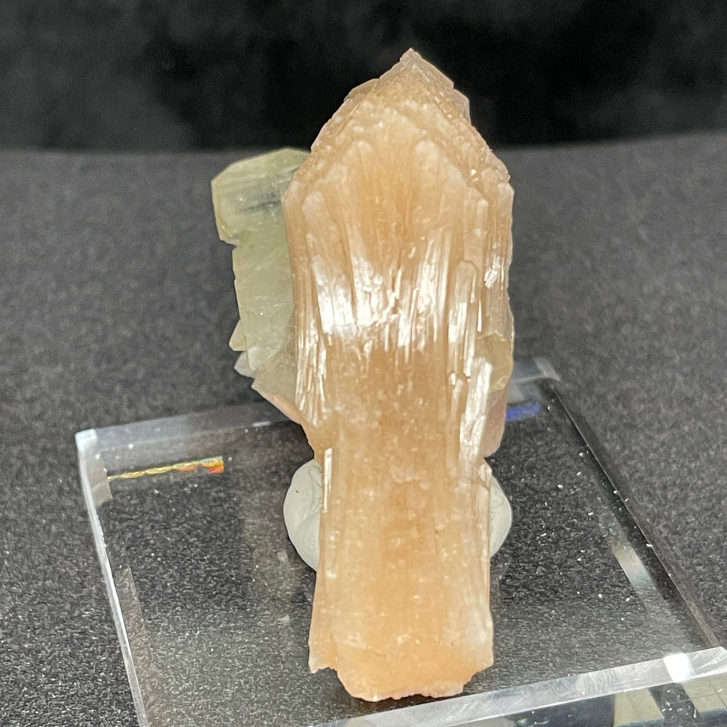 Peach Stilbite Apophyllite Crystal | Zeolite | 56grams