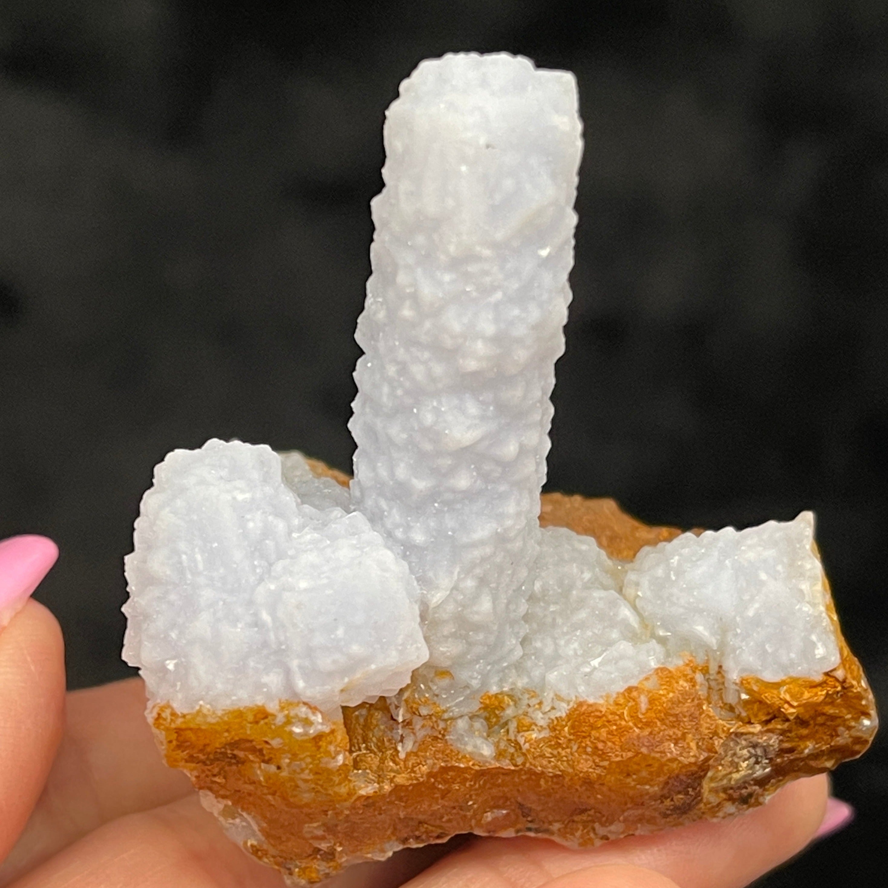 Rare new find mineral; Chalcedony PS after Anhydrite.