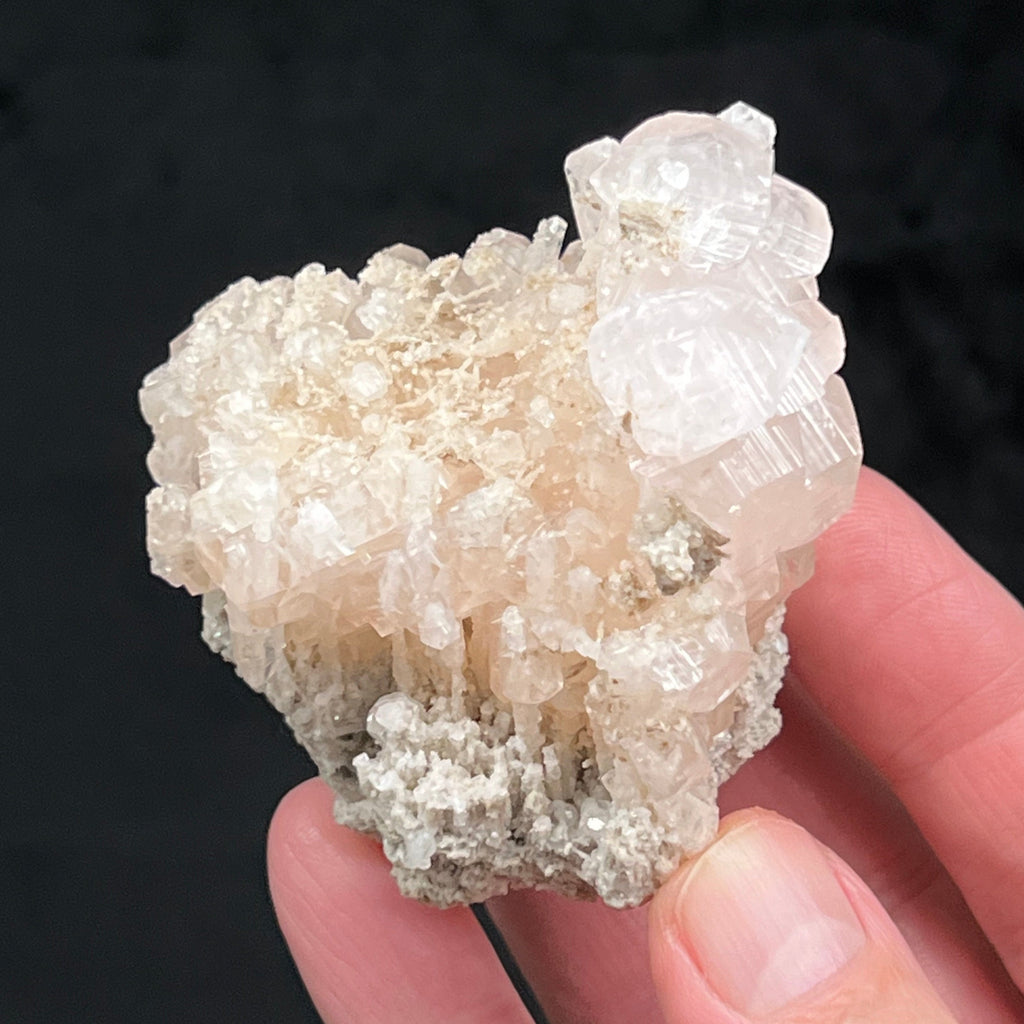 This is truly a remarkable Calcite specimen from Dalnegorsk, Russia, that will be a special one to explore in your collection.