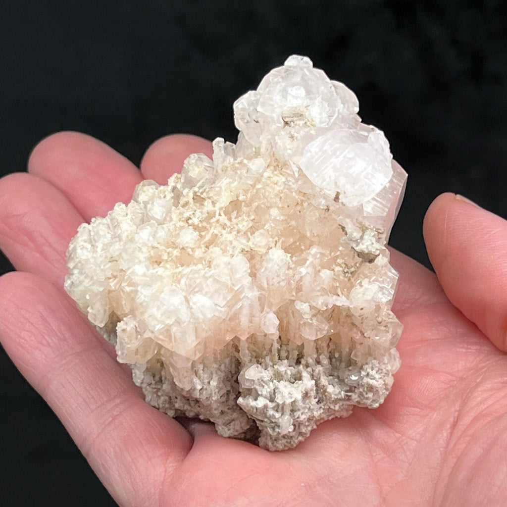 Calcite Crystals Multiple Formations Lustrous Russia 158g
