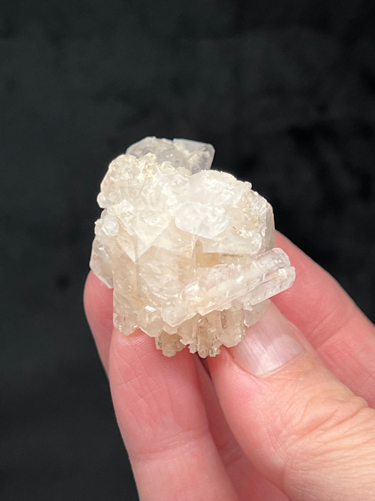 Calcite Elongated Nailhead Scepter Crystals Lustrous 47g