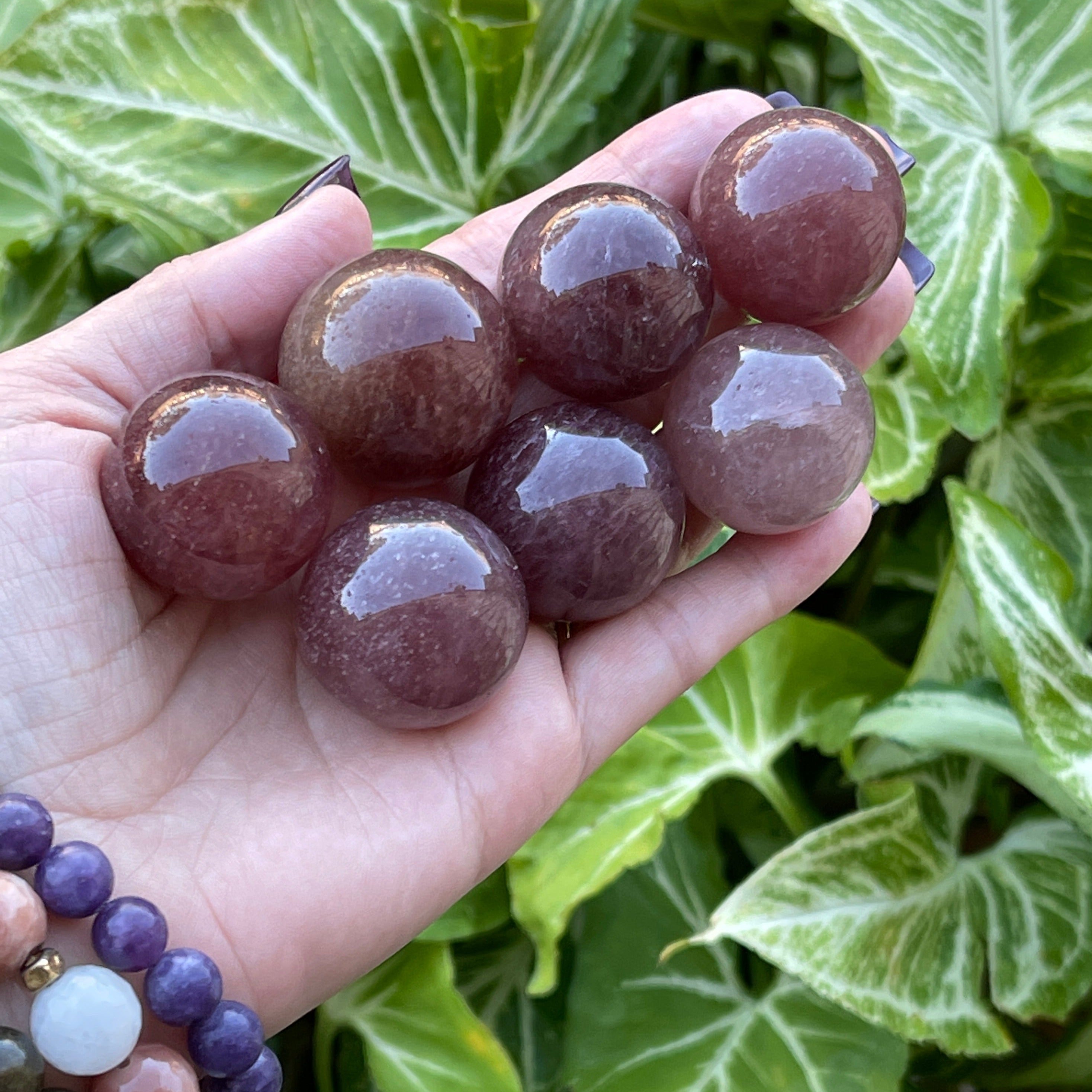 Tanzberry, Cherry Quartz Crystal