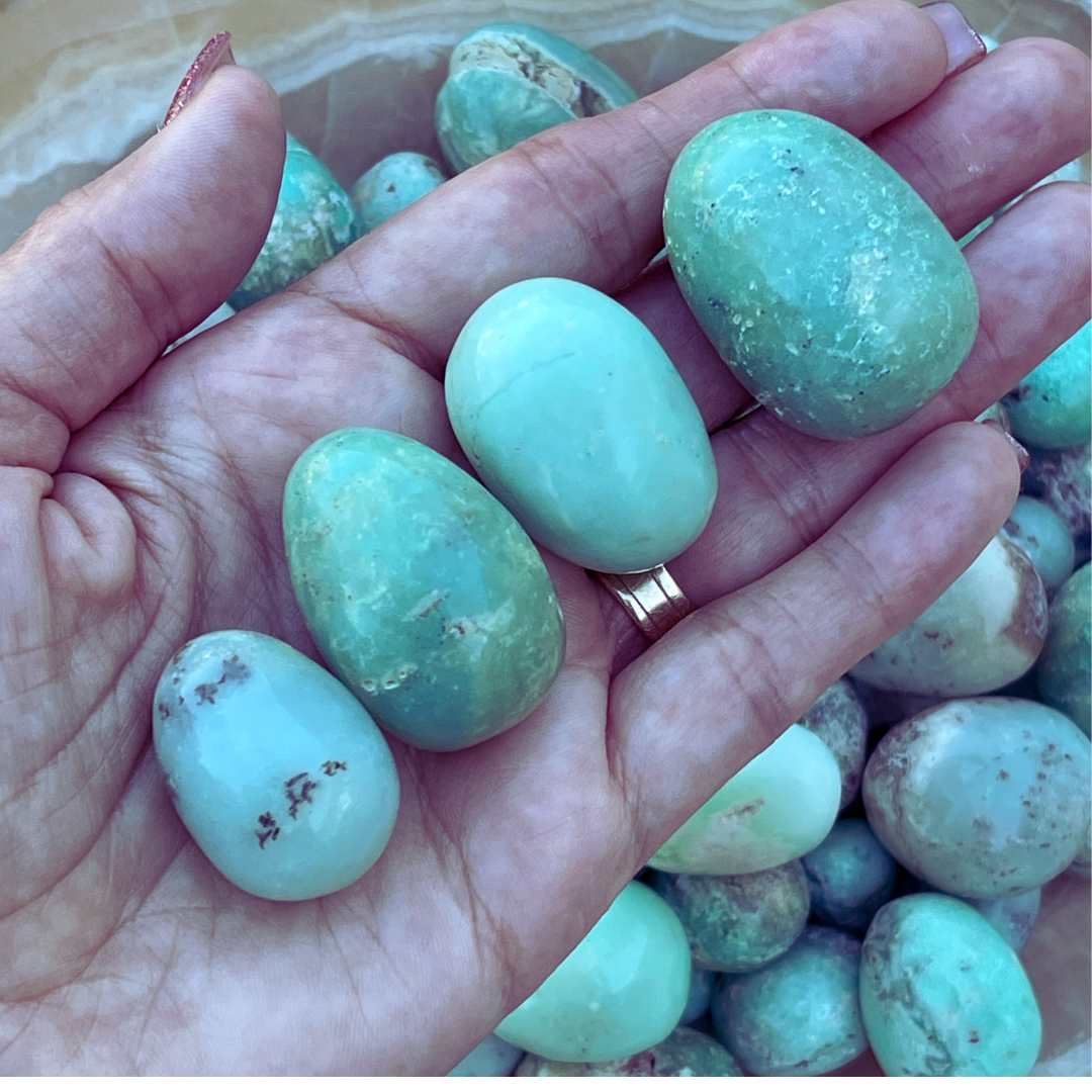 Chrysoprase Tumbled Stone