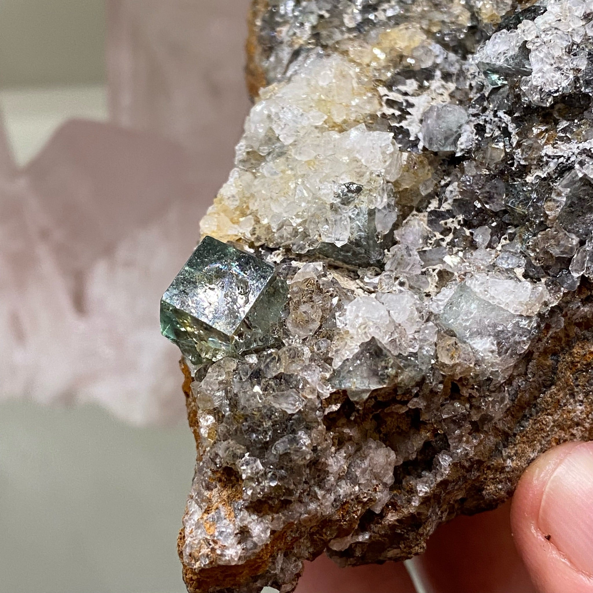 Gemmy Diana Maria Fluorite Cluster | Natural Fluorescence | 435g