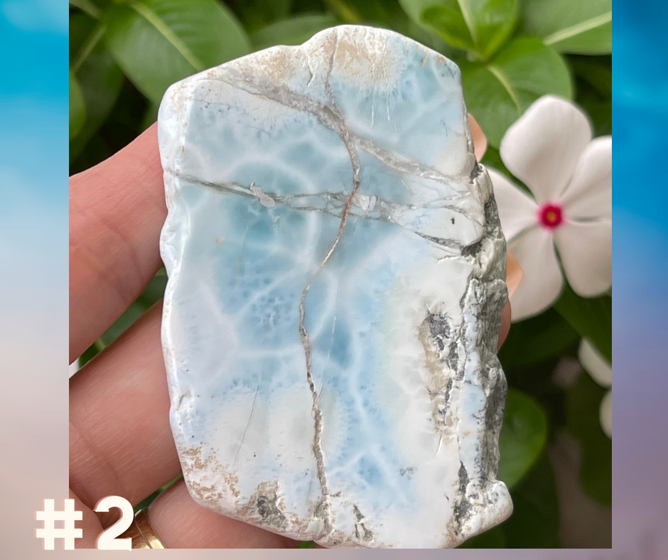 53g A+ Larimar Slab, Raw Stone, Larimar Crystal, Larimar Stone, shops Sea Glass, Natural Rock, Calming Crystals, Dolphin Stone, Worry Stone