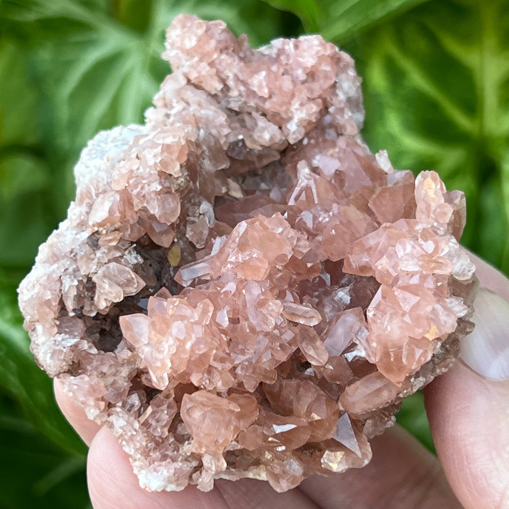 Pink Amethyst Sparkling Double Terminated Crystals | 135 grams