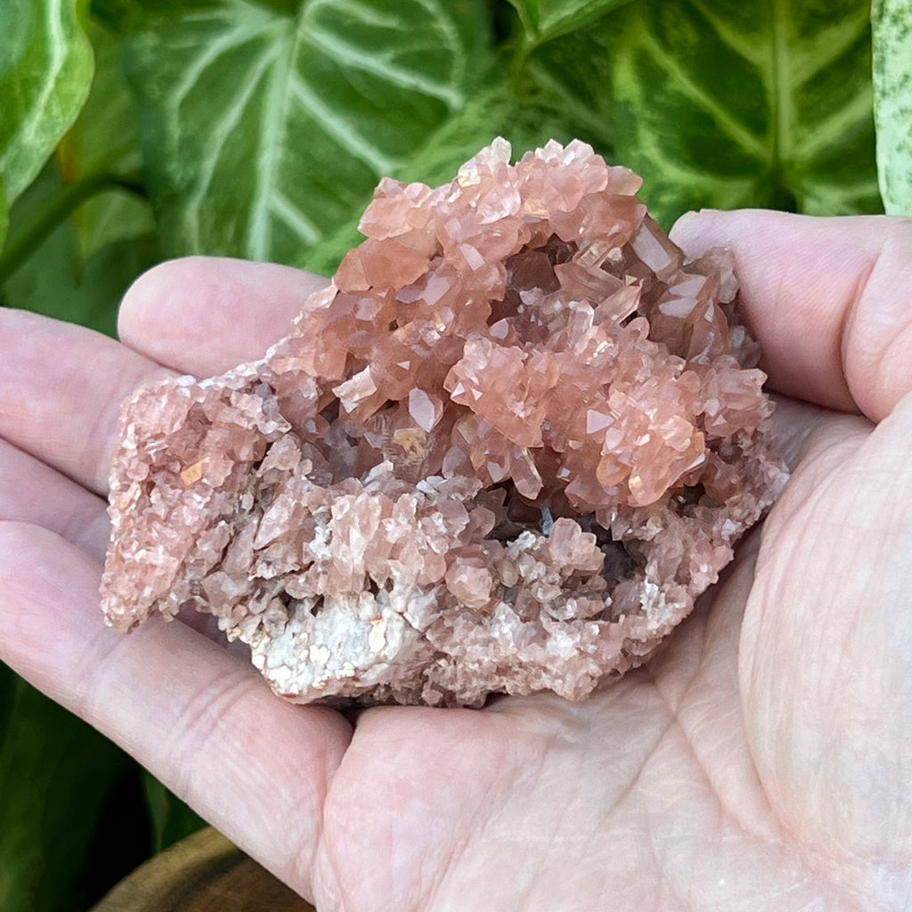 Pink Amethyst Sparkling Double Terminated Crystals | 135 grams