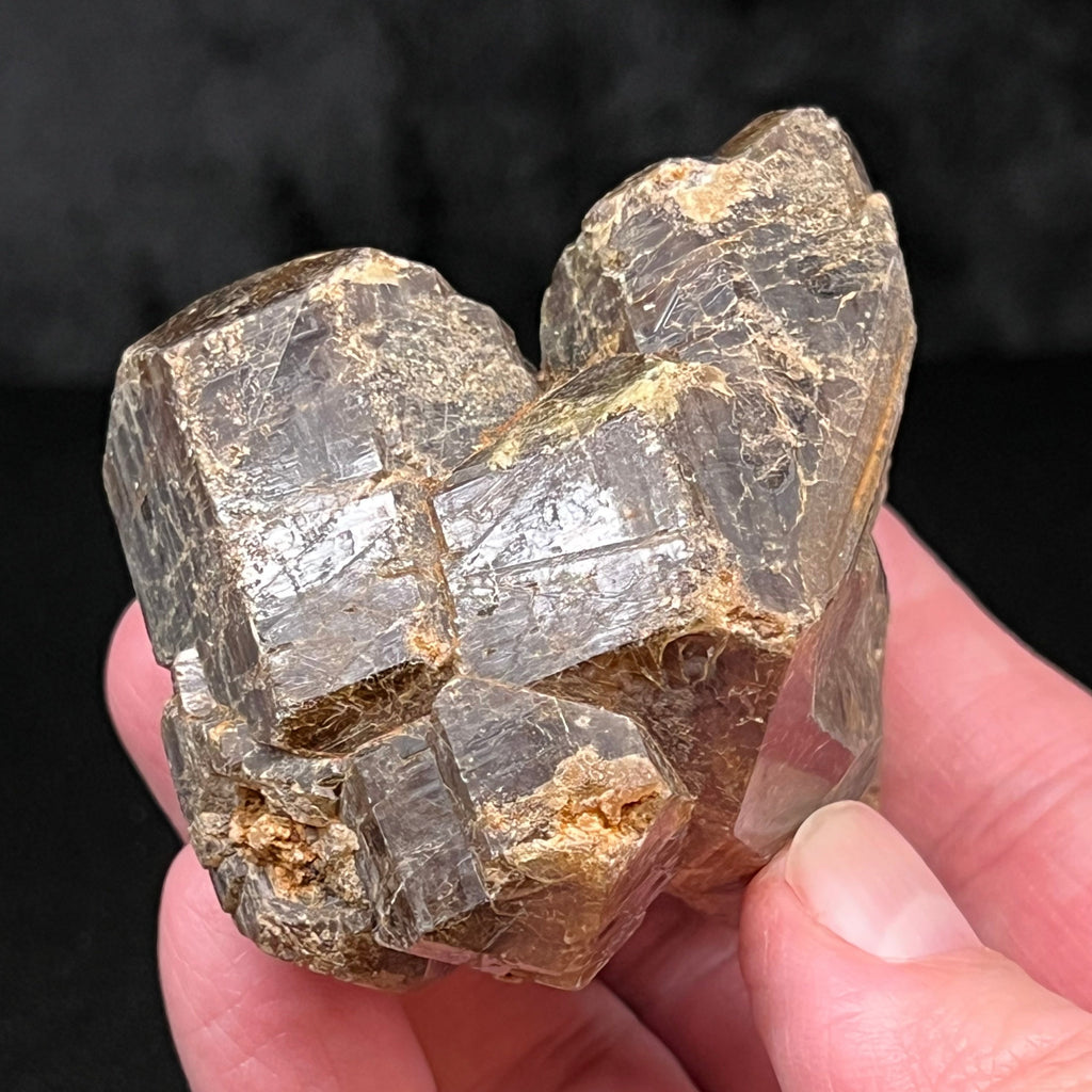 Vesuvianite Crystal Unusual Growth Lustrous Faces 248g
