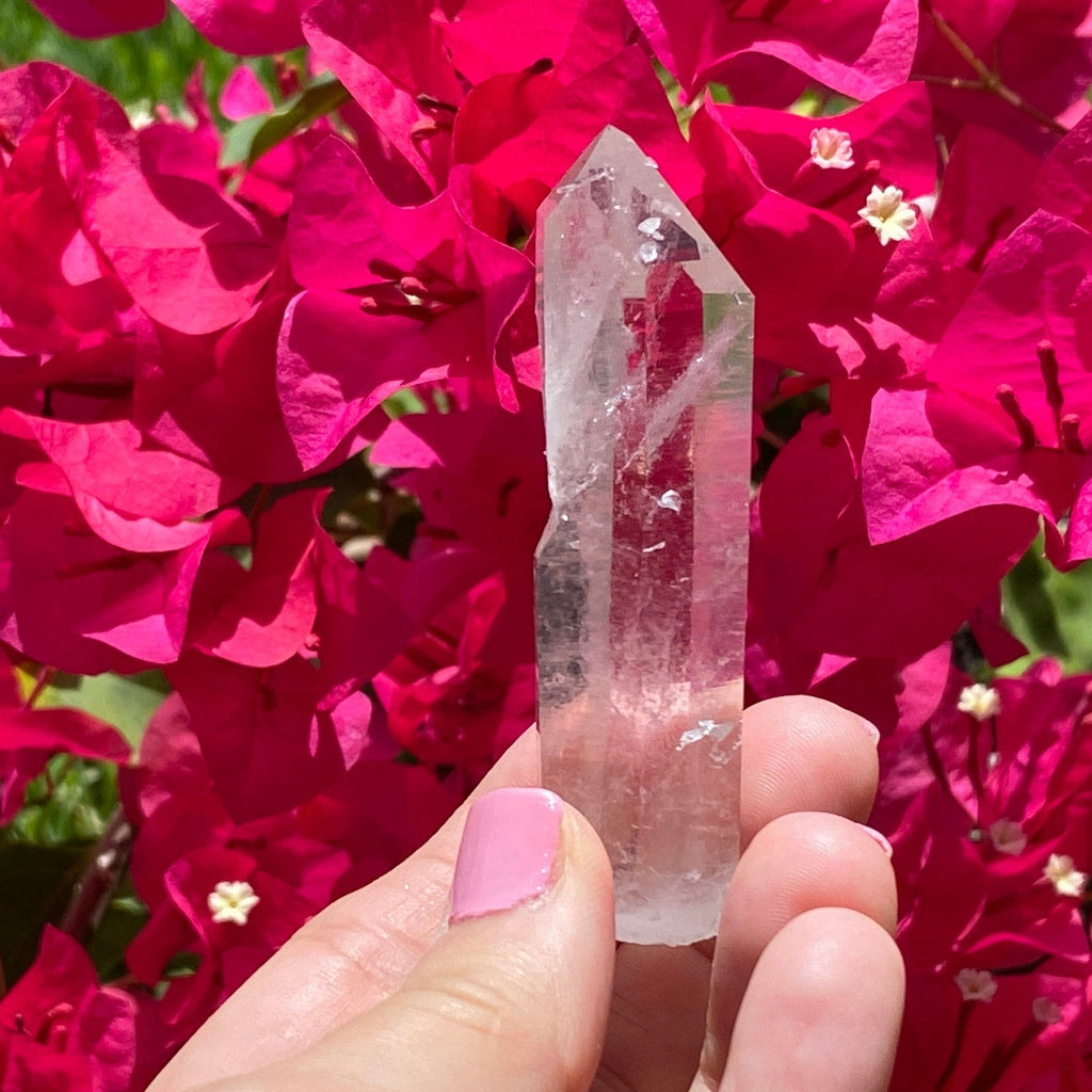 Arkansas Crystal Quartz, Healing Crystals, Clear with Key