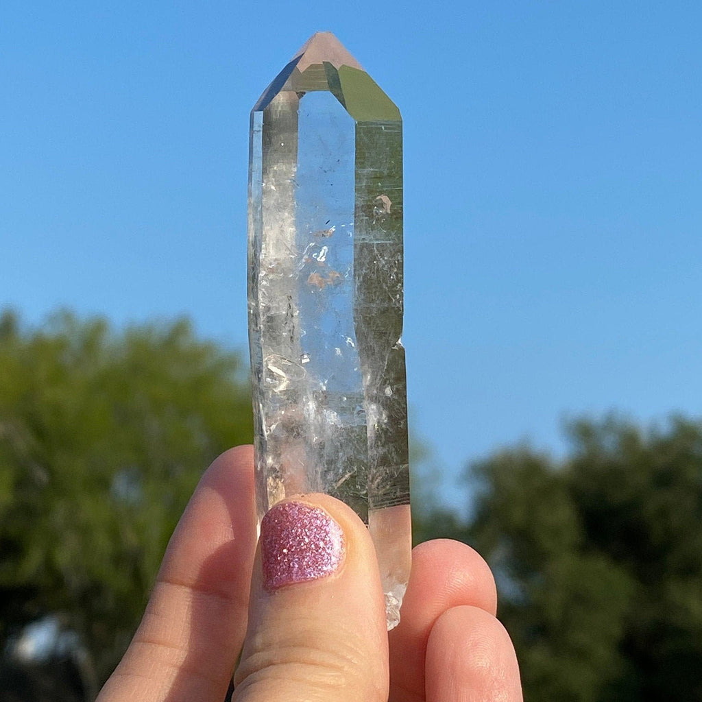 Natural Quartz Crystal - Water Clear Arkansas Quartz - Ron Coleman Mine