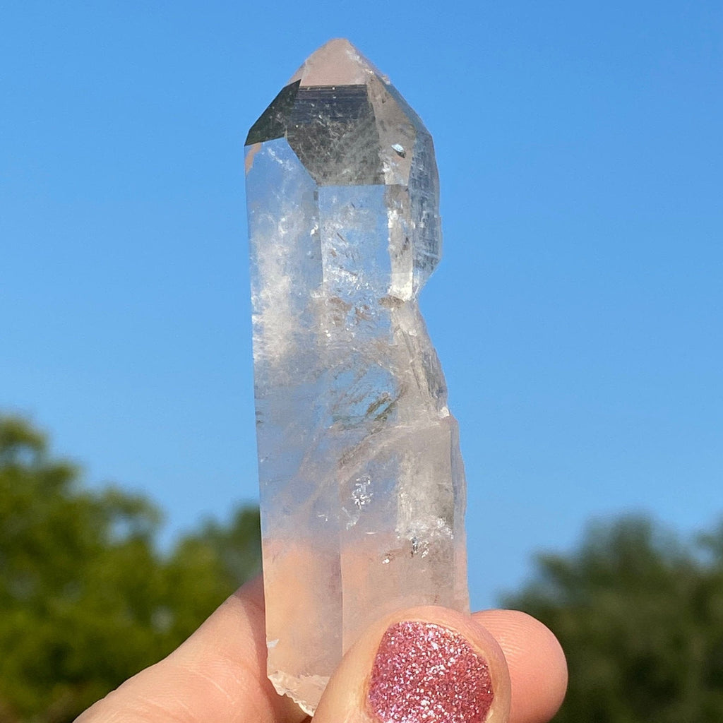 Natural Quartz Crystal- Water Clear Arkansas Quartz - Ron Coleman Mine