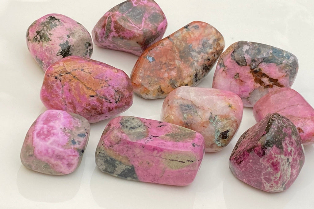 1 Salrose Tumbled Stone | Polished Salrose Pink Cobaltoan Calcite