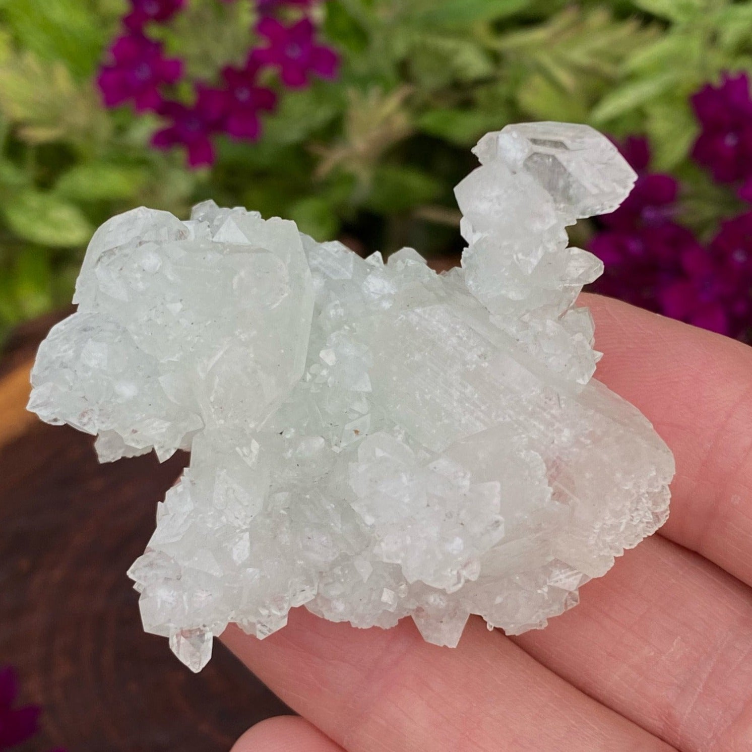 Apophyllite-Calcite-Crystals